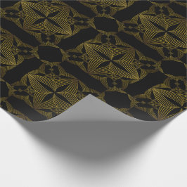 guldlinjeblad presentpapper