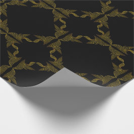 guldlinjeblad presentpapper