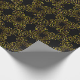 guldlinjeblad presentpapper