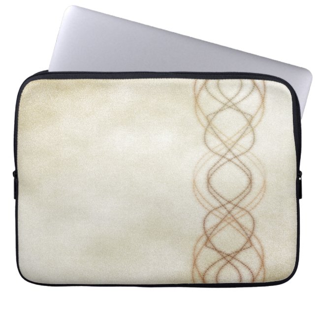 Guldljus Laptop Fodral (Framsidan)