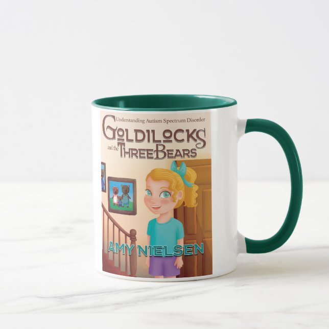 Guldlock och de tre björnarna mugg (Höger)