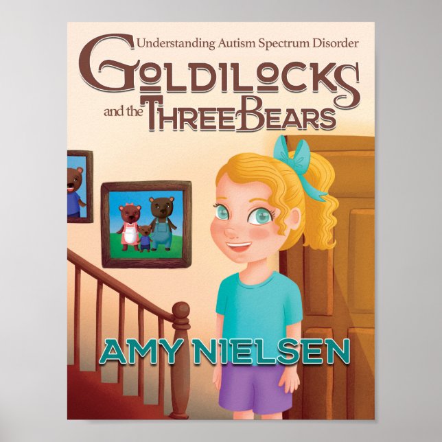 Guldlock och de tre björnarna poster (Framsidan)