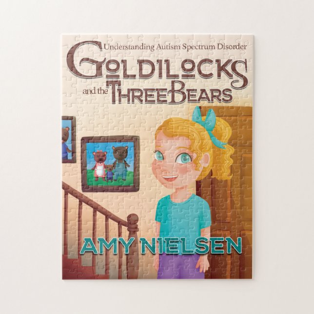 Guldlock och de tre björnarna pussel (Vertikal)