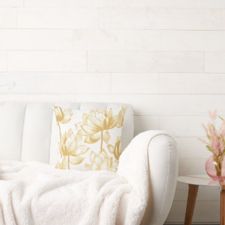 Guldlyspersonaliserad Kudde