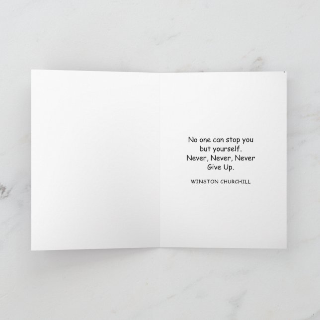 Guldmatat hälsningskort kort (Inuti)