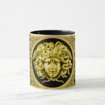 Guldmedusa från Franska imperiet Mugg