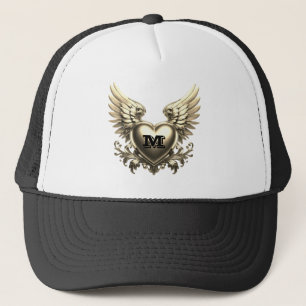 Guldmonogrammall keps