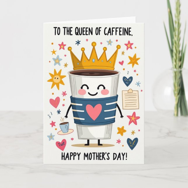 Guldmugg av glädje-kort kort (Framsida)