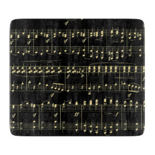 Guldmusik på svart