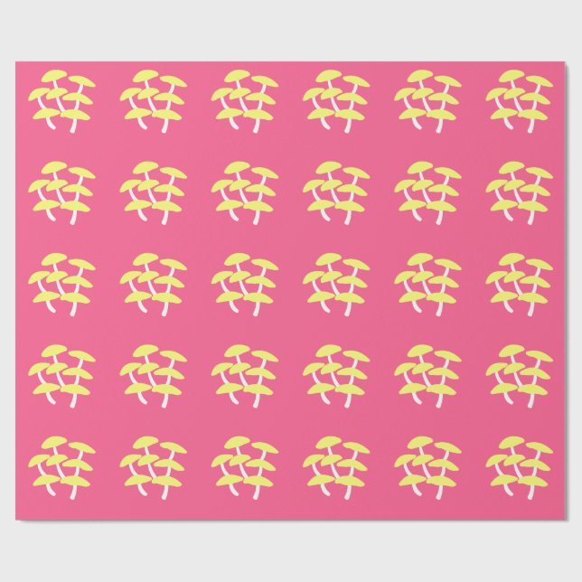 Guldmussla omslagspapper presentpapper (Platt)