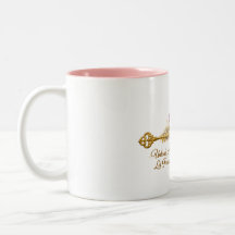 Guldnyckel & Fjäril Inspiration Mugg