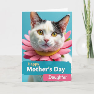 Guldögda morsdags kattkort kort
