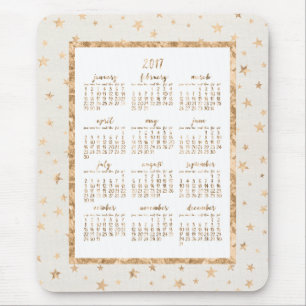Guldoljestarskalender 2017 Mus mattor Cream Musmatta