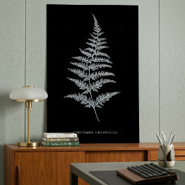 Guldormbunksfjäder, Gymnogramma Chrysophylla Poster