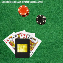 Guldpanelerad Svart -II 