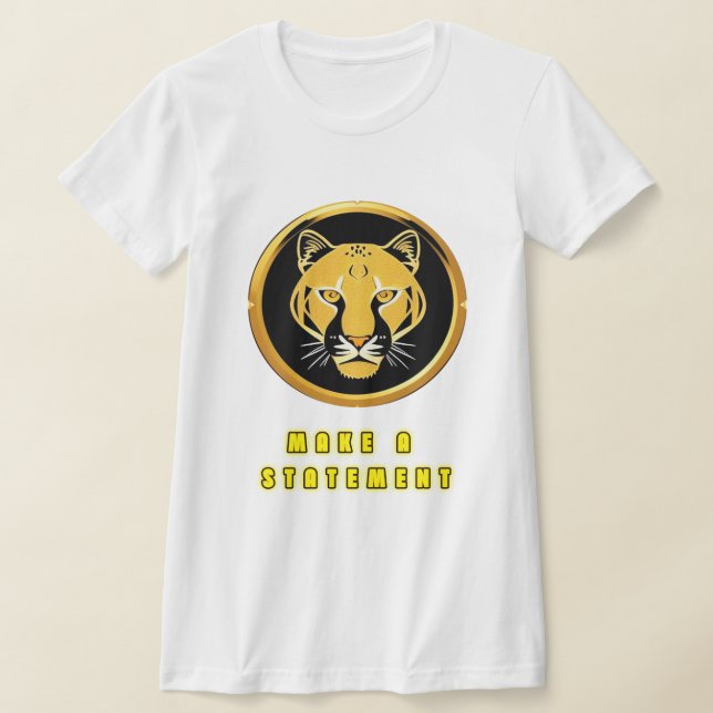 Guldpanteremblem T Shirt (Laydown)