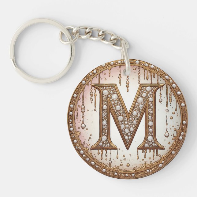 Guldpärlor Initial M årspresent (Framsidan)