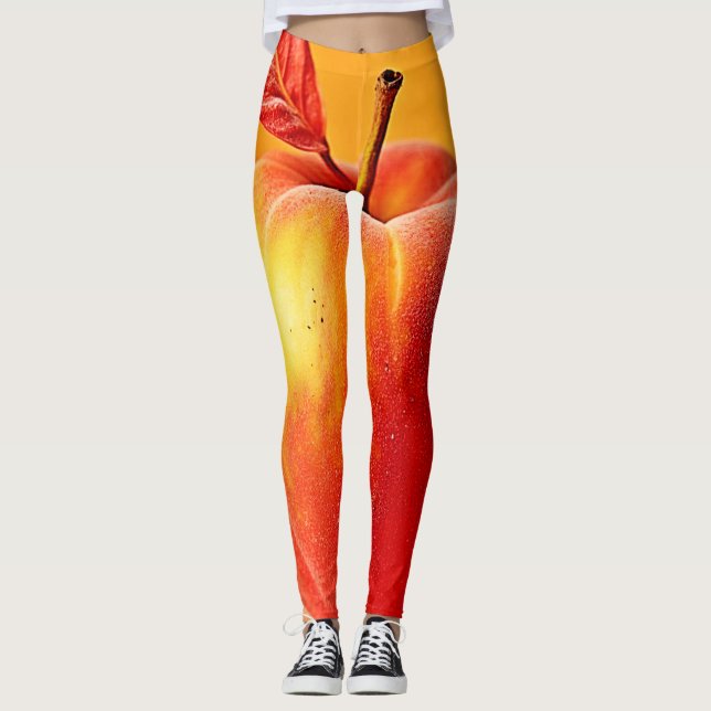 Guldpärons perfekta design leggings (Framsida)