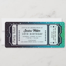 Guldpartibillettinbjudan Inbjudningar