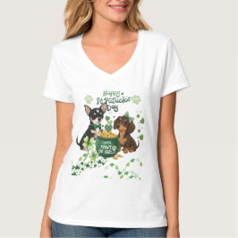 GULDPAW till St. Patricks dag T Shirt