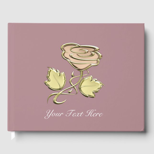 Guldros Gästböcker (Framsida)