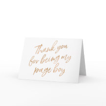 Guldros "Tack för att du var min pagesjunge"