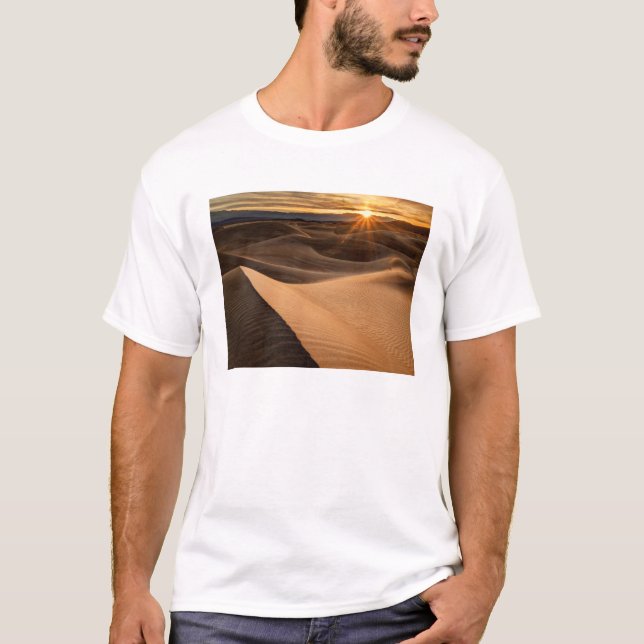 Guldsanddyner, Death Valley, CA Tee (Framsida)