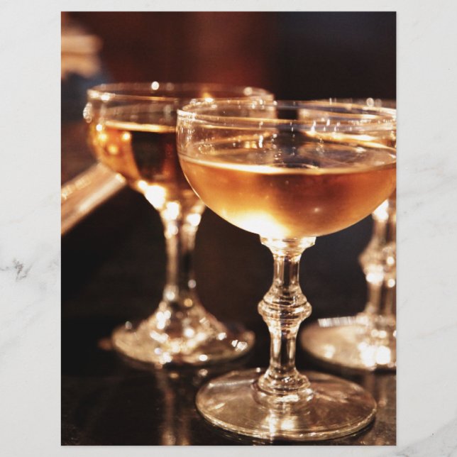 Guldskål av champagne (Framsida)