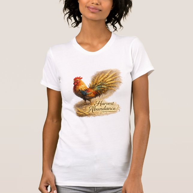Guldskörd Tupp T-Shirt (Framsida)