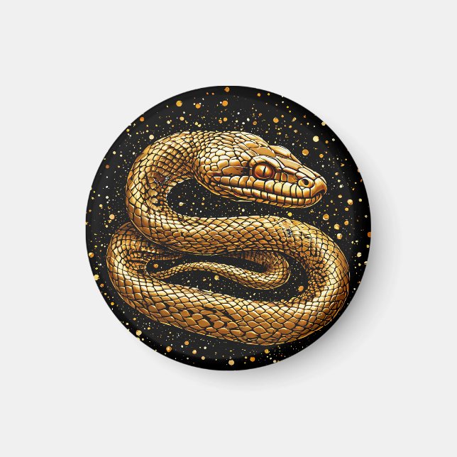 Guldslang Magnet (Framsidan)