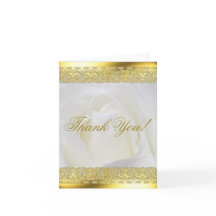 Guldspets på vit ros bröllop