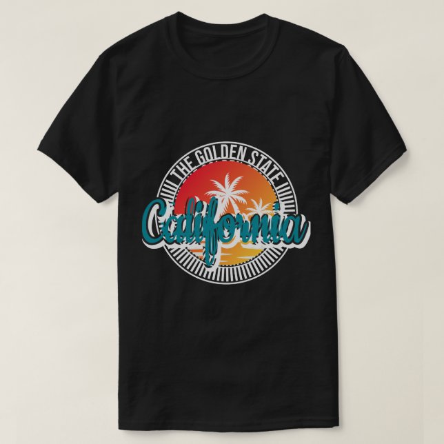 Guldstat california T-Shirt (Design framsida)