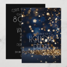Guldstjärna Glitter Holiday Party