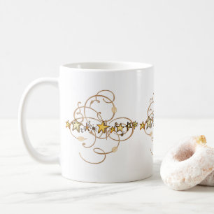 Guldstjärnor Mugg
