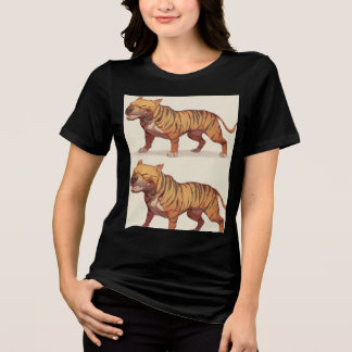 Guldstrimmig Vaktare – Kraftfullt Fantasidjur T Shirt