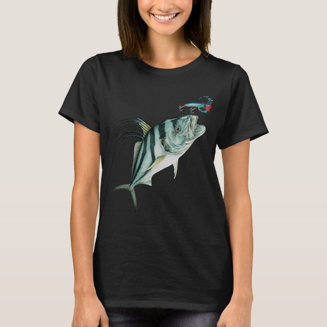 Guldtackling och popper t shirt (Framsida)