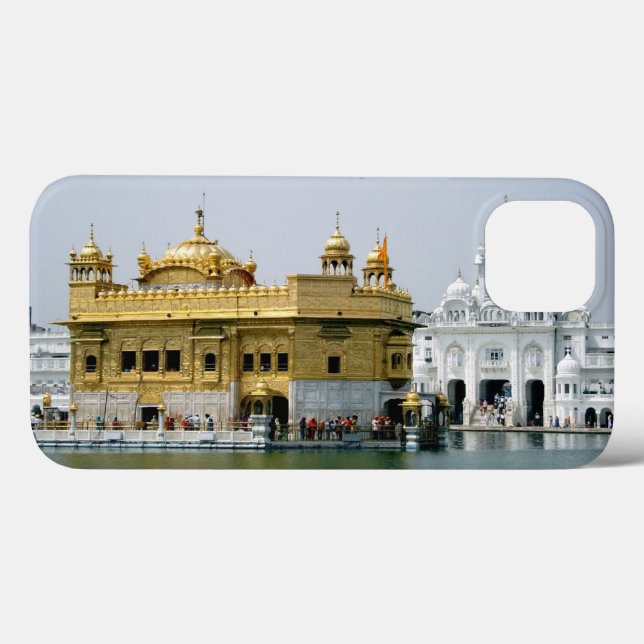 Guldtempel, Amritsar, Indien Apple iPhone-fodral (Baksida (horisontell))