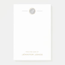Guldtypografi Grå akvarellmonogramnamn