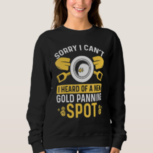 Guldvaskningsplats Guldvaskare Prospektor Gräver e T Shirt