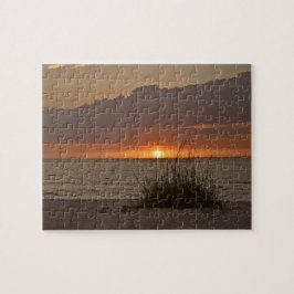 Gulf Coast-strand solnedgång - 8x10 - 110 st Pussel