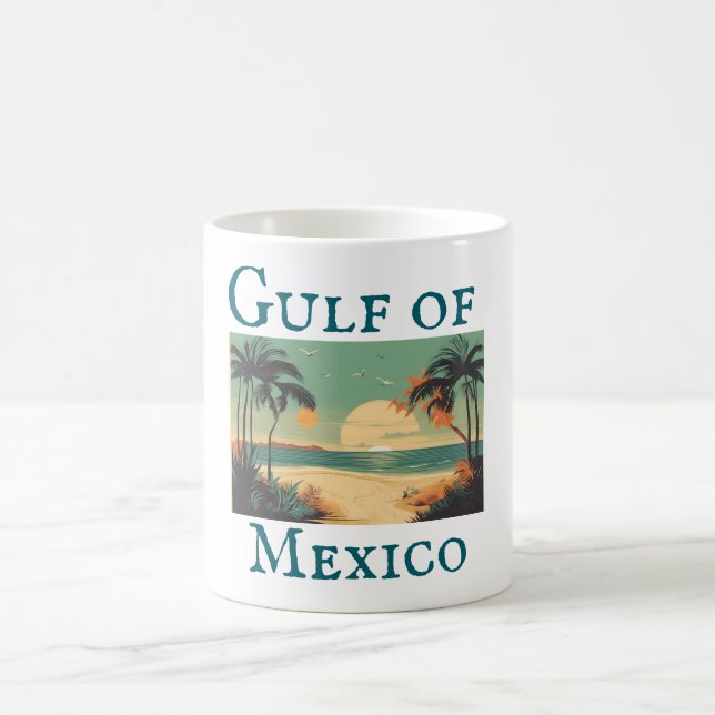 Gulf Of Mexico Kaffe Mugg (Center)