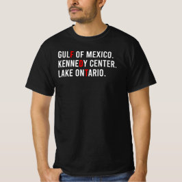 Gulf of Mexico Kennedy Center Lake Ontario T Shirt