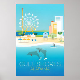 Gulf Shores, Alabama Tryck