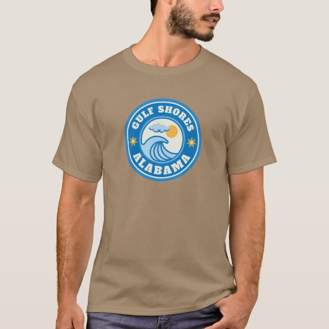 Gulf Shores Beach Baldwin County Alabama Beaches S T Shirt (Framsida)