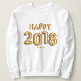 Gulfbanderoller Lycklig 2018 Personlig T Shirt