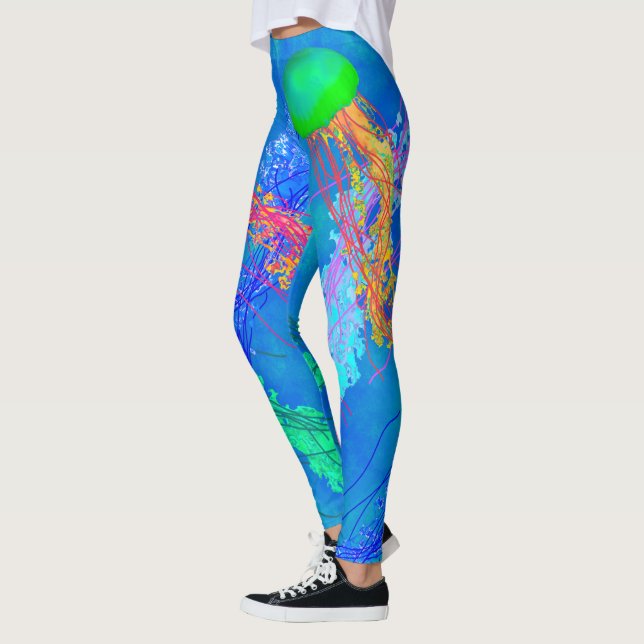 Gulfenad maneter - baljväxter leggings (Vänster)