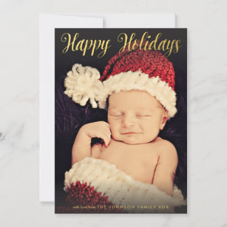 Gulfenad olja Glad helg Julfotopapper Julkort