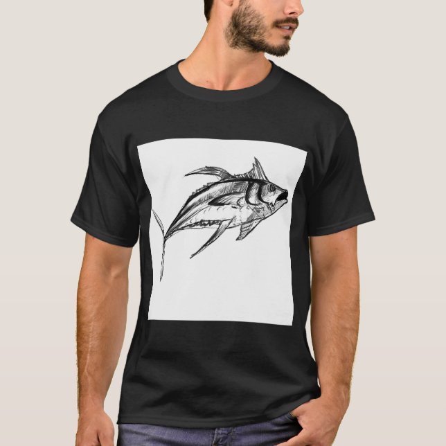 Gulfenad T Shirt (Framsida)