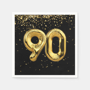 Gulfenor 90 bubblor och konfettsyror pappersservett