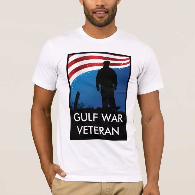 Gulfkrigetveteran Tee Shirt (Framsida)